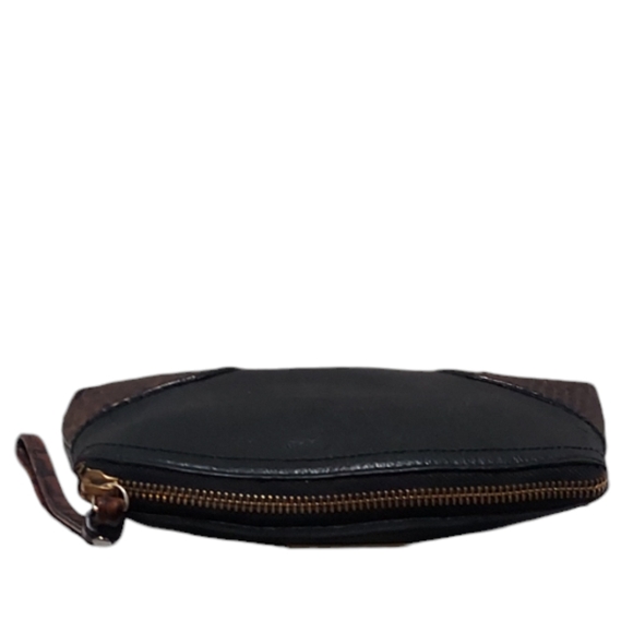 Brahmin Pecan Embossed Leather Wristlet Clutch - Picture 7 of 8